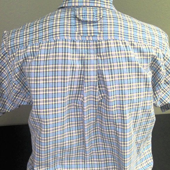 Colo Wear Button Up Shirt Short Sleeve Plaid Men's XL - Picture 3 of 7